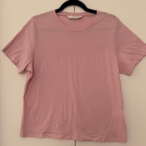 Rebecca Taylor Soft Pink Short Sleeve Tee